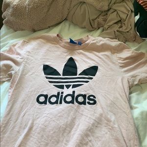 Pink adidas t shirt